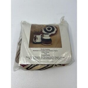 Distlefink Designs Basketry Sculpting with Yarn Kit Coiled Platter Vase Bottle